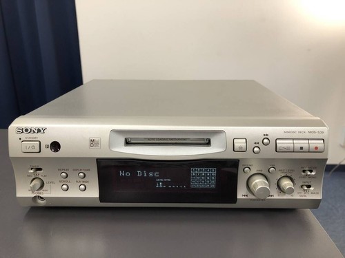Sony mds s39 - mds-s39, deck
